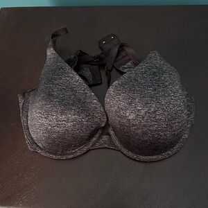 VS T-shirt Charcoal Padded Bra